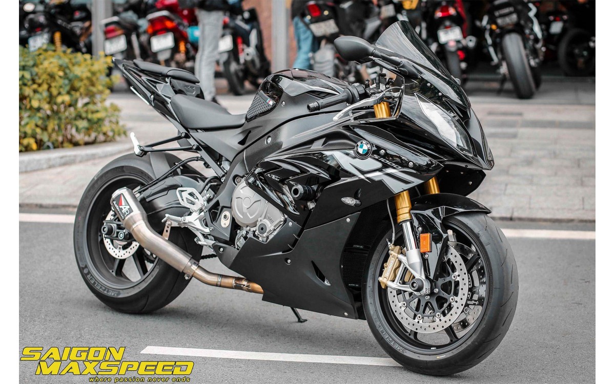 Cá Mập BMW S1000RR 2018 Uy Lực Với Pô AUSTIN GP1RR